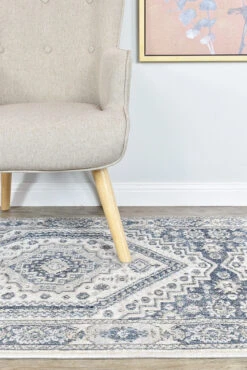 Marrakech Western Blue Runner Rug -Sydney Rugs Online Marakesh 0A161A Cream6