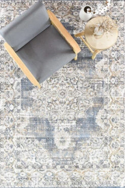 Marrakech Burgess Dark Blue Rug -Sydney Rugs Online Marakesh A0318A D.Blue9