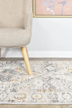 Marrakech Urban Grey Mustard Runner Rug -Sydney Rugs Online Marakesh A0320C Cream L.Grey7