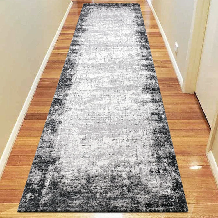 Unimaxim Theme Grey Runner Rug 3 Unimaxim Theme Grey Runner Rug