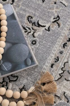 Highbrow Elbe Traditional Grey Rug -Sydney Rugs Online OPOR16010 6