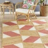Array Coral Jute Pink Rug -Sydney Rugs Online PRD 111 CRL