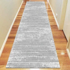 Polo Collection 3818 Grey Runner Rug