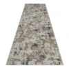 Portise Plantation Grey Beige Runner Rug