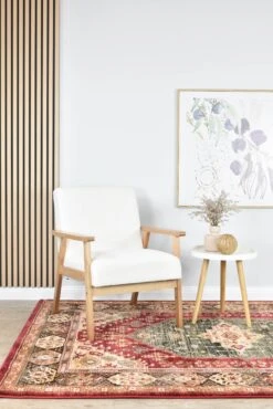 Riviera Master Red Green Rug