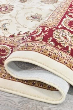 Riviera Coast Cream Red Rug -Sydney Rugs Online RIVIE 84 CRE RED 5