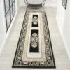 Royal King Black Cream Runner Rug -Sydney Rugs Online Royal523BlackRun Lifestyle