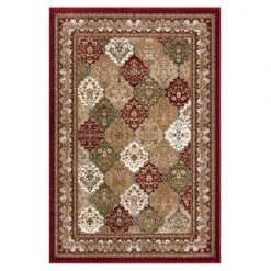 Royal Regal Red Rug -Sydney Rugs Online Royal528Red Overhead