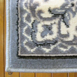 Medori Floral Grey Runner Rug -Sydney Rugs Online Ruby6151GreyCorner 52abf108 a349 4f73 b4aa 83a144237193