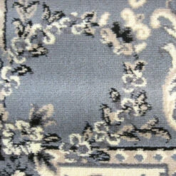 Medori Floral Grey Runner Rug -Sydney Rugs Online Ruby6151GreyDetail 1a5e0711 67b5 465e ae90 d501173730ca