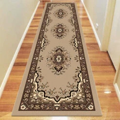 Medori Zeal Beige Rug -Sydney Rugs Online Ruby6331BeigeRunner