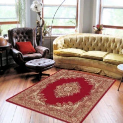 Medori Zeal Red Rug