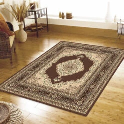 Medori Mettle Brown Rug