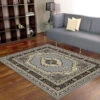 Medori Mettle Grey Rug -Sydney Rugs Online Ruby6332GreyLounge