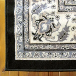 Medori Fervor Black Rug -Sydney Rugs Online Ruby6333BlackCorner