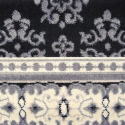 Medori Craze Black Runner Rug -Sydney Rugs Online Ruby6334BlackDetail 85ff878b acbc 4d66 9111 d96f42636724