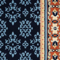 Medori Craze Navy Runner Rug -Sydney Rugs Online Ruby6334NavyDetail