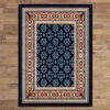 Medori Craze Navy Runner Rug -Sydney Rugs Online Ruby6334NavyFrontal