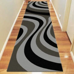 Medori Shine Grey Runner Rug