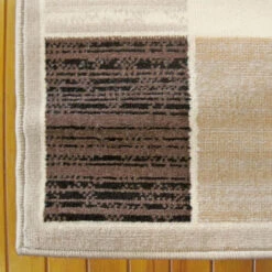 Medori Slot Beige Rug -Sydney Rugs Online Ruby6570BeigeCorner
