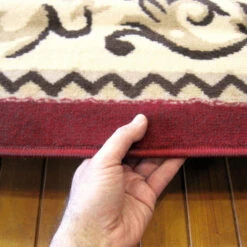 Medori Coral Red Rug -Sydney Rugs Online Ruby 1920 Red Thickness