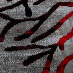 Medori Cherry Grey Rug -Sydney Rugs Online Ruby 2116 Grey Detail