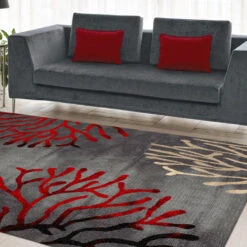 Medori Cherry Grey Rug