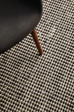 Skandinavian Wool Black Rug -Sydney Rugs Online SKAN 300 BLA 7