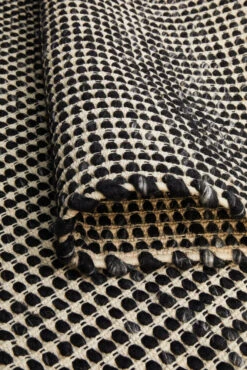 Skandinavian Wool Black Rug -Sydney Rugs Online SKAN 300 BLA 8