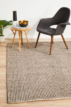 Skandinavian Wool Brown Rug