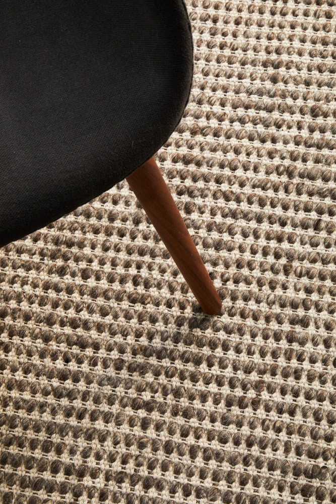 Skandinavian Wool Brown Rug 9 Skandinavian Wool Brown Rug - Image 7