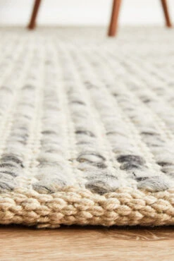 Skandinavian Wool Grey Rug -Sydney Rugs Online SKAN 300 GREY 6