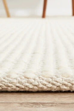 Skandinavian Wool White Rug -Sydney Rugs Online SKAN 300 WHI 6