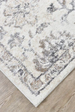 Sophia Pearl Bloom Grey Beige Rug -Sydney Rugs Online SOFIA B0678A GREY 2