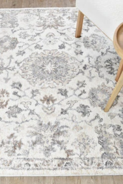 Sophia Pearl Bloom Grey Beige Rug -Sydney Rugs Online SOFIA B0678A GREY 7