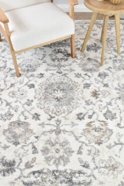 Sophia Pearl Bloom Grey Beige Rug -Sydney Rugs Online SOFIA B0678A GREY 8