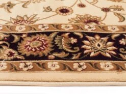Classic Sydney Ivory With Black Border Runner Rug -Sydney Rugs Online SYD 1 IB 2 afe7f2d2 71dc 46d3 9dc9 db45db11d804