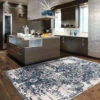 Lava Ash Blue Rug