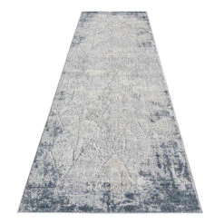 Stepford Star Grey Runner Rug