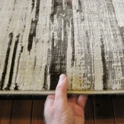 Satin Interactive Brown Runner Rug -Sydney Rugs Online Satin794BrownThickness 33b33534 c588 4ef8 bc71 7bb67e099cc5