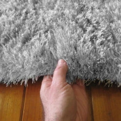 Silky Soft Shaggy Light Grey Runner Rug -Sydney Rugs Online SoftShaggy1001Lt.GreyThickness e1342f67 b2c3 4ca6 9887 0fa4c183181a