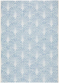 Courtyard Porch Llertis Blue Rug -Sydney Rugs Online TER 5502 BLU 3