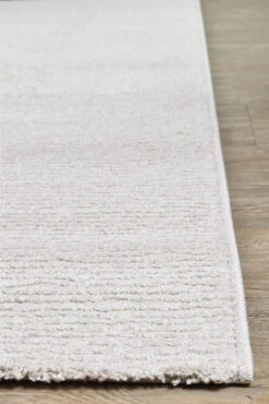 Relief Jade White Runner Rug