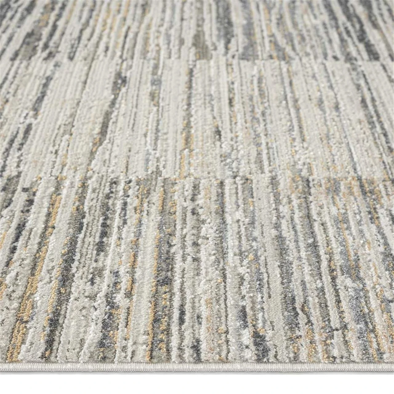 Aria Strip Light Grey Runner Rug 6 Aria Strip Light Grey Runner Rug - Image 4