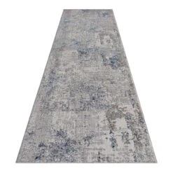 Achromatic Forest Grey Runner Rug
