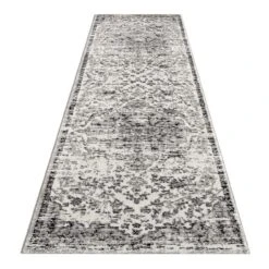 Phantasy Fallacy Light Grey Runner Rug