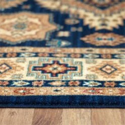 Persian Ancient Navy Rug 13 Persian Ancient Navy Rug -Sydney Rugs Online media saray rugs product PERSIAN1267NAVYThickness.jpg 1280