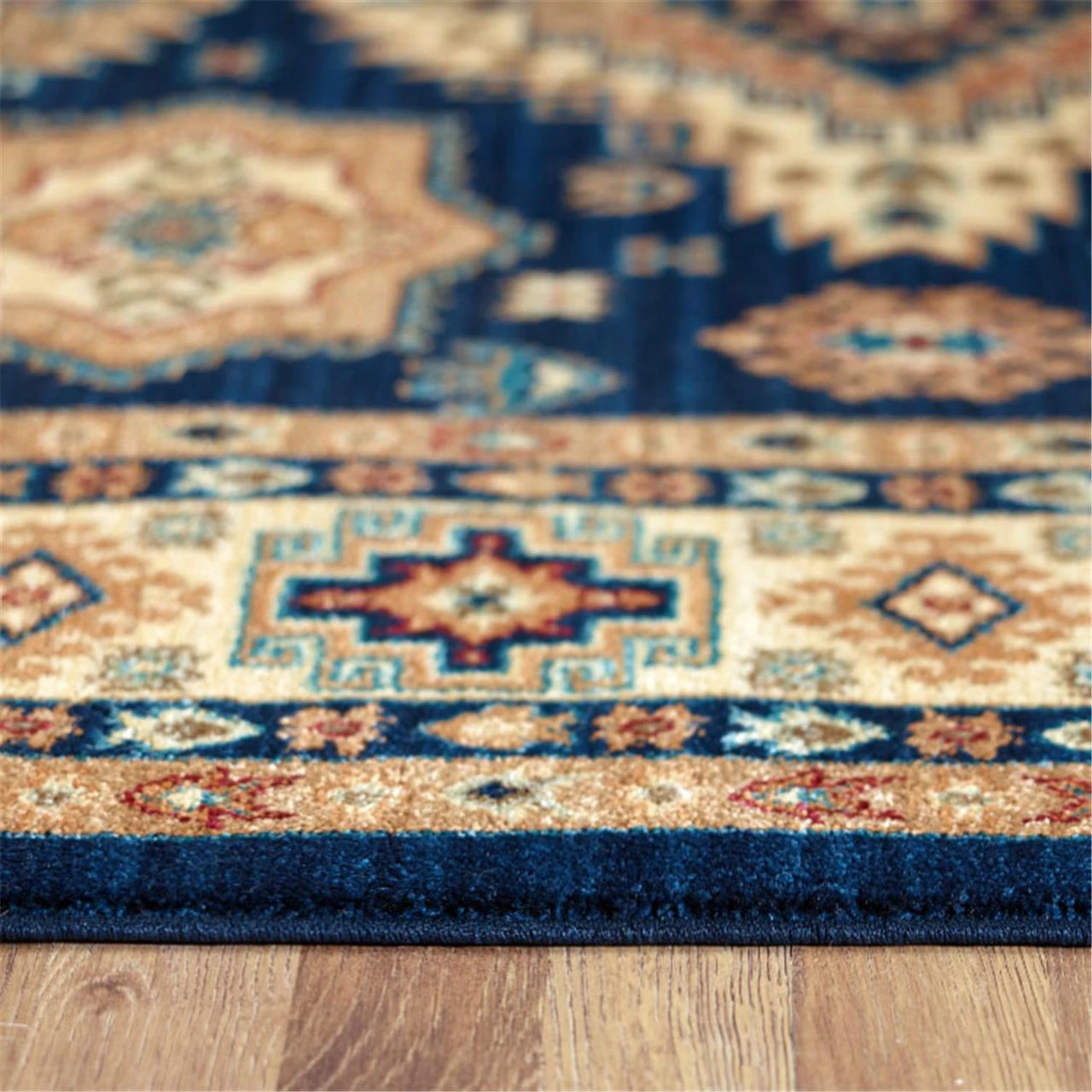 Persian Ancient Navy Rug 7 Persian Ancient Navy Rug - Image 5