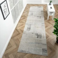 Feast Peony Slate Runner Rug